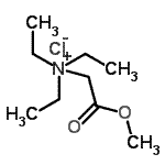 CAS#: 19223-70-2, N,N,N-Triethyl-2-Methoxy-2-Oxoethanaminium Chloride