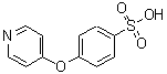 CAS 登录号：192329-80-9， 4-(4-吡啶基氧基)苯磺酸