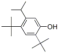 CAS#: 19245-42-2, 2,4-Bis(1,1-Dimethylethyl)-5-(1-Methylethyl)Phenol