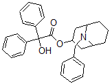 CAS#: 1927-15-7, Benzilic Acid (1beta,5beta)-9-Benzyl-9-Azabicyclo[3.3.1]Nonan-3beta-Yl Ester