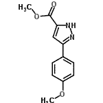 CAS#: 192701-83-0, Methyl 5-(4-Methoxyphenyl)-1H-Pyrazole-3-Carboxylate