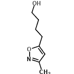 CAS 登录号：192717-43-4， 4-(3-甲基-1,2-恶唑-5-基)-1-丁醇