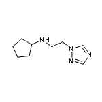 CAS#: 192811-69-1, N-[2-(1H-1,2,4-Triazol-1-Yl)Ethyl]Cyclopentanamine