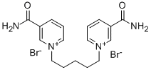 CAS 登录号：19293-86-8， 1,1'-戊亚基二(3-氨基甲酰吡啶鎓溴化物)