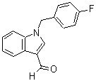 CAS#: 192997-23-2, 1-(4-Fluorobenzyl)-1H-Indole-3-Carbaldehyde