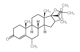 CAS#: 19304-29-1, 16alpha,17-Isopropylidenedioxy-6alpha-methylprogesterone