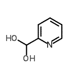 CAS#: 19322-71-5, 2-Pyridinylmethanediol