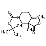 CAS#: 193274-53-2, 3-Methyl 1-(2-Methyl-2-Propanyl) 3-Methyl-4-Oxo-1,3-Piperidinedicarboxylate