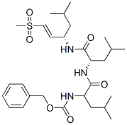 CAS#: 193482-47-2, Phenylmethyl N-[(2S)-4-Methyl-1-[[(2S)-4-Methyl-1-[[(E,3S)-5-Methyl-1-Methylsulfonylhex-1-En-3-Yl]Amino]-1-Oxopentan-2-Yl]Amino]-1-Oxopentan-2-Yl]Carbamate