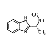 CAS 登录号：193534-48-4， (1R)-1-(1H-苯并咪唑-2-基)-N-甲基乙胺