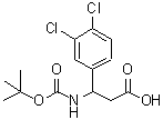 CAS#: 193633-52-2, 3-(3,4-Dichlorophenyl)-3-({[(2-Methyl-2-Propanyl)Oxy]Carbonyl}Amino)Propanoic Acid