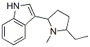 CAS 登录号：19369-07-4， 3-(5-乙基-1-甲基-2-吡咯烷基)-1H-吲哚