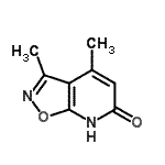 CAS#: 19385-56-9, 3,4-Dimethyl[1,2]Oxazolo[5,4-b]Pyridin-6(7H)-One
