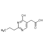 CAS#: 19385-97-8, (4-Oxo-2-Propyl-1,4-Dihydro-5-Pyrimidinyl)Acetic Acid