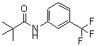 CAS#: 1939-19-1, 2,2-Dimethyl-N-[3-(Trifluoromethyl)Phenyl]-Propanamide