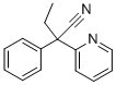 CAS#: 19395-42-7, alpha-Ethyl-alpha-Phenyl-2-Pyridineacetonitrile