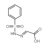 CAS#: 19395-50-7, 2-(Phenylsulfonylhydrazono)acetic acid