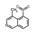 CAS#: 194032-17-2, 4-Methyl-5-nitroisoquinoline