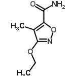 CAS 登录号：194286-83-4， 3-乙氧基-4-甲基-1,2-恶唑-5-甲酰胺
