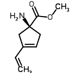 CAS#: 194287-38-2, Methyl (1S)-1-Amino-3-Vinyl-3-Cyclopentene-1-Carboxylate