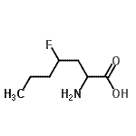 CAS#: 194349-16-1, 2-Amino-4-Fluoroheptanoic Acid