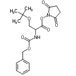 CAS#: 19460-97-0, 2,5-Dioxo-1-Pyrrolidinyl N-[(Benzyloxy)Carbonyl]-O-(2-Methyl-2-Propanyl)Serinate