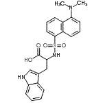 CAS#: 19461-29-1, N-{[5-(Dimethylamino)-1-Naphthyl]Sulfonyl}Tryptophan