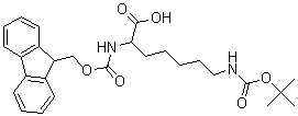 CAS#: 194718-17-7, 7-[[(1,1-Dimethylethoxy)Carbonyl]Amino]-2-[[(9H-Fluoren-9-Ylmethoxy)Carbonyl]Amino]-Heptanoic Acid