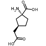 CAS 登录号：194785-78-9， (1R,3R)-1-氨基-3-(羧甲基)环戊烷羧酸