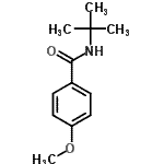 CAS 登录号：19486-73-8， 4-甲氧基-N-(2-甲基-2-丙基)苯甲酰胺