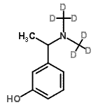 CAS#: 194930-03-5, 3-(1-{Bis[(<Sup>2</Sup>H<Sub>3</Sub>)Methyl]Amino}Ethyl)Phenol