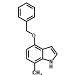 CAS#: 19499-90-2, 4-(Benzyloxy)-7-Methyl-1H-Indole