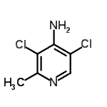 CAS#: 195045-26-2, 3,5-Dichloro-2-Methyl-4-Pyridinamine