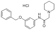 CAS 登录号：19515-41-4， N-(M-苄基氧基苯基)-alpha-哌啶乙酰胺盐酸盐