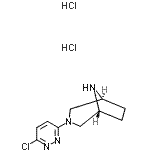 CAS#: 195211-53-1, (1R,5S)-3-(6-Chloro-3-Pyridazinyl)-3,8-Diazabicyclo[3.2.1]Octane Dihydrochloride
