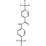CAS 登录号：195371-90-5， 4-(三氟甲基)-N-[4-(三氟甲基)苯基]苯甲酰胺