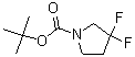 CAS#: 195447-25-7, 3,3-Difluoro-1-Pyrrolidinecarboxylic Acid 1,1-Dimethylethyl Ester
