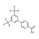 CAS#: 195457-74-0, 3',5'-Bis(Trifluoromethyl)-4-Biphenylcarboxylic Acid