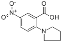 CAS#: 19555-48-7, 5-Nitro-2-(1-Pyrrolidinyl)-Benzoic Acid