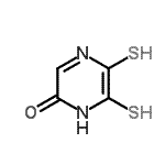 CAS 登录号：195616-37-6， 5,6-二硫基-2(1H)-吡嗪酮