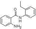 CAS 登录号：19562-50-6， 2-氨基-N-(2-乙基苯基)苯甲酰胺