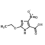 CAS 登录号：195817-91-5， 2-乙氧基-4-硝基-1H-咪唑-5-羧酸
