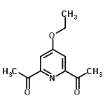 CAS#: 195967-09-0, 1,1'-(4-Ethoxy-2,6-Pyridinediyl)Diethanone