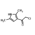 CAS#: 19597-16-1, 2-Chloro-1-(2,5-Dimethyl-1H-Pyrrol-3-Yl)Ethanone