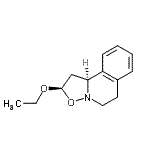 CAS 登录号：196393-15-4， (2R,10bS)-2-乙氧基-1,5,6,10B-四氢-2H-[1,2]恶唑并[3,2-a]异喹啉