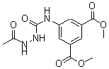 CAS 登录号：196408-37-4， 5-[[(2-乙酰基肼基)羰基]氨基]-1,3-苯二羧酸二甲酯