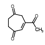 CAS 登录号：196493-35-3， 6-乙酰基-5-环庚烯-1,4-二酮