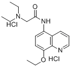 CAS#: 19655-27-7, 2-(Diethylamino)-N-(8-Ethoxy-5-Quinolyl)Acetamide Dihydrochloride