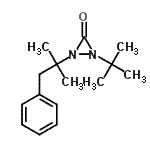 CAS#: 19656-67-8, 1-(2-Methyl-1-phenyl-2-propanyl)-2-(2-methyl-2-propanyl)-3-diaziridinone