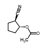 CAS 登录号：196801-03-3， (1R,2S)-2-氰基环戊基乙酸酯